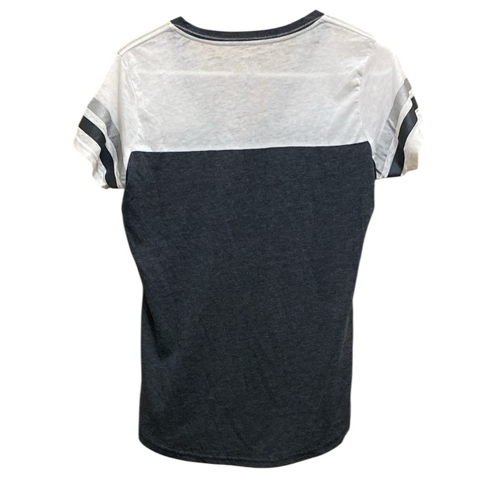 NWT Black and White Fitted Short Sleeve Tee - Picture 9 of 9